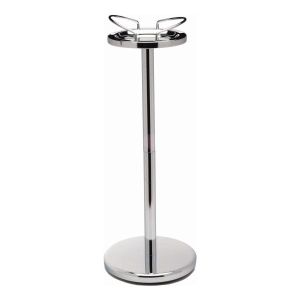 Wine Bucket Stand - Chrome 68cm