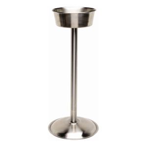 S/St. Wine Bucket Stand (Satin) 18"