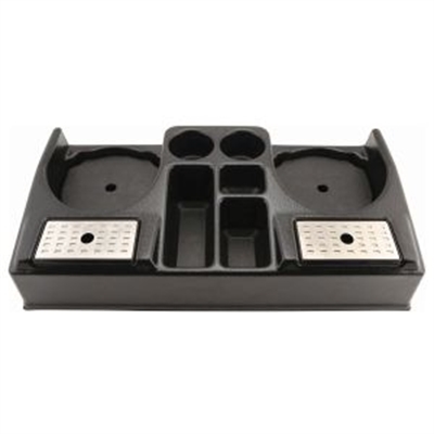 Genware Double Beverage Station