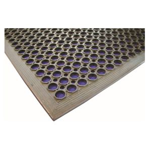 Black Rubber Kitchen Mat 90 x 150 x 1.4cm