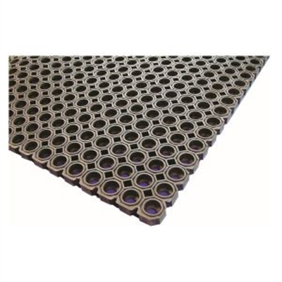 Black Rubber Kitchen Mat 100 x 150 x 2.3cm