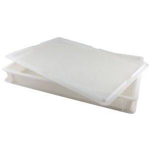 Dough Box 60 x 40 x 7.5cm 14Lt Cap White