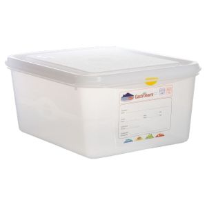 GN Storage Container 1/2 150mm Deep 10L
