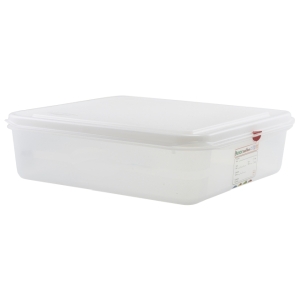 GN Storage Container 2/3 100mm Deep 9L