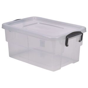 Storage Box 13L W/ Clip Handles