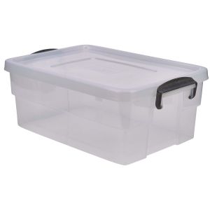 Storage Box 38L W/ Clip Handles