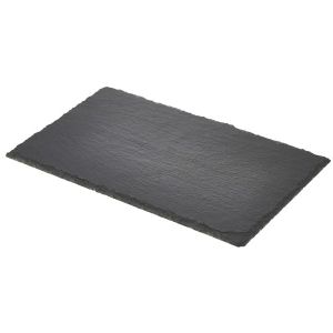 Genware Natural Slate Platter 26.5x16cm GN 1/4