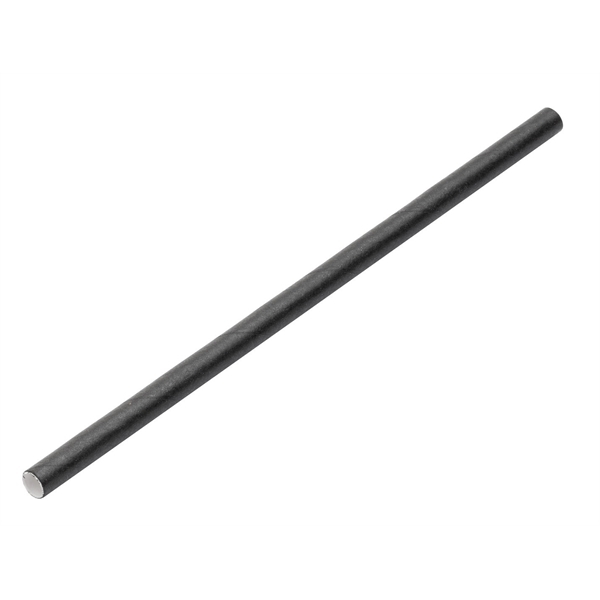 Paper Black Cocktail Straw 5.5" (14cm) 5mm Bore