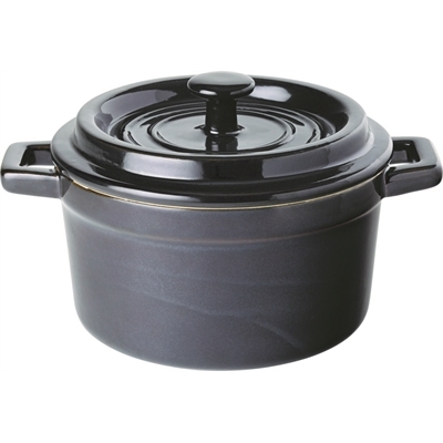 Midnight Round Casserole 5.5" (14cm) 27.5oz (79cl)