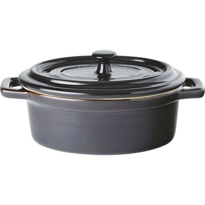 Midnight Oval Casserole 5" (13cm) 12.5oz (35cl)