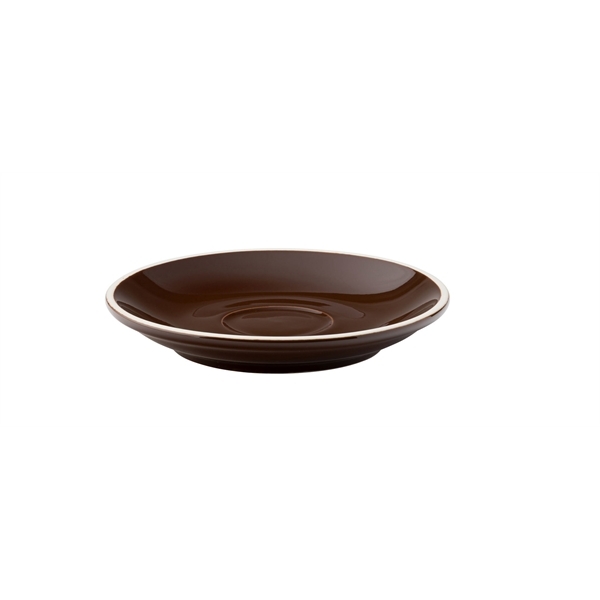 Barista Espresso Brown Saucer 4.5"(11.5cm)