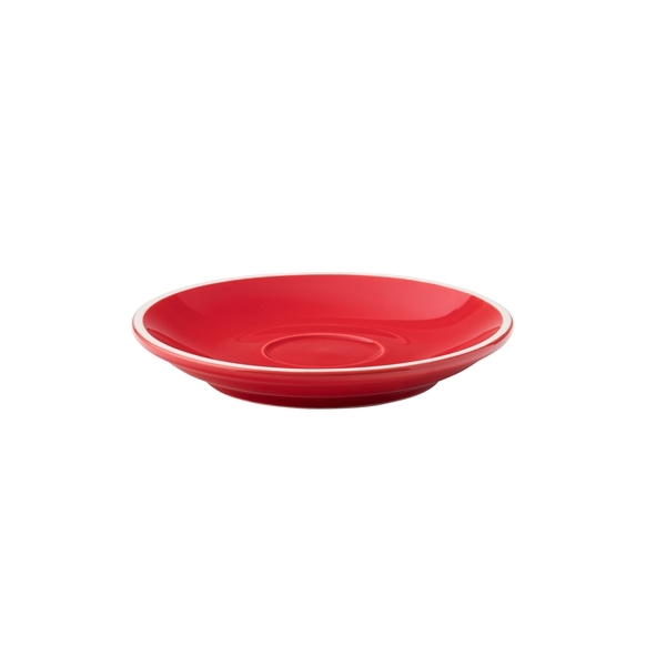 Barista Espresso Red Saucer 4.5" (11.5cm)