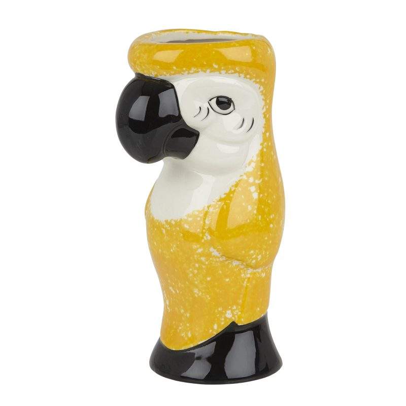 Ceramic Parrot Tiki Mug