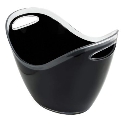 8ltr Black Plastic Wine Cooler 2