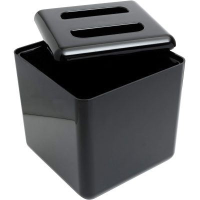 Square Ice Bucket APPROX 5 Litres - 8.8 Pint - LID ASKEW