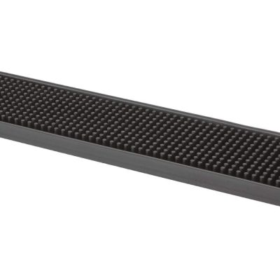 3620 Bar Mat - Black Rubber 24x3inch