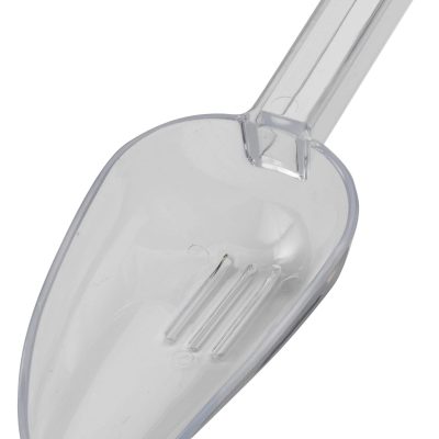 Plastic Drainer Scoop - Clear