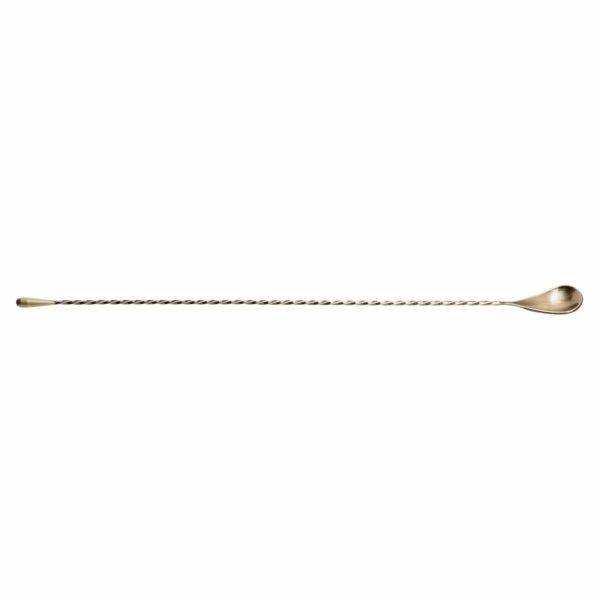 Mezclar Antique Brass Cocktail Spoon