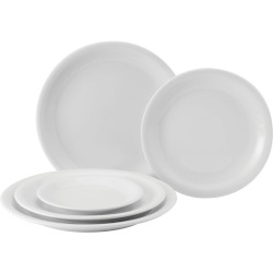 Titan Narrow Rimmed Plates