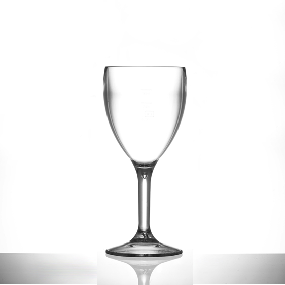 Elite Premium 9oz Wine Clear CE@BOTH Polycarbonate