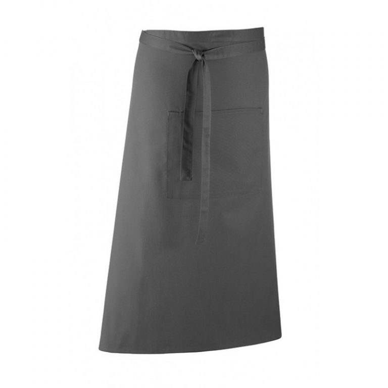 Colours Bar Apron Dark Grey