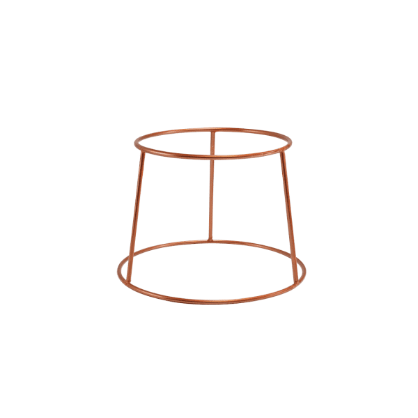 Copper Anti-Slip Round Buffet Riser 18cm