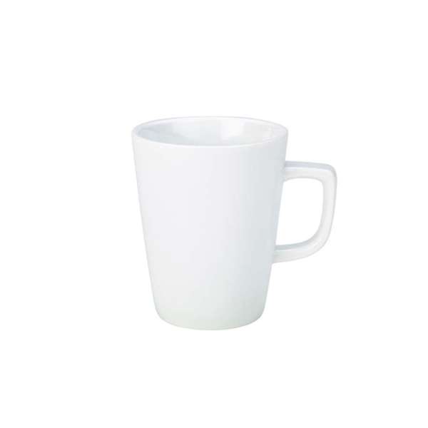 White Porcelain Latte Mug 34cl