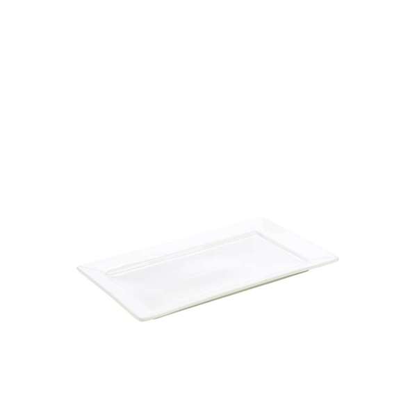 White porcelain rectangular plate 30-5cm