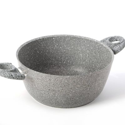 G2332 Granitware Deep Round Skillet