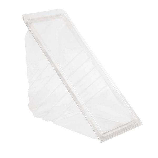 Deep Fill Sandwich Wedge. Clear to easily identify the contents.
