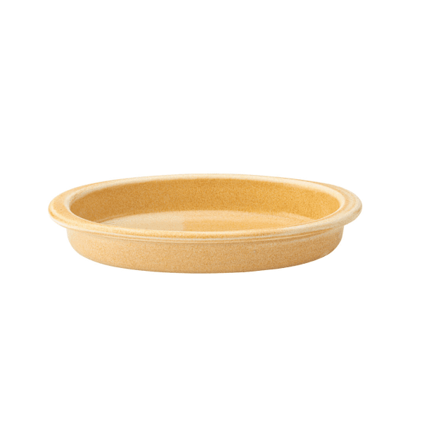 Murra Honey Oval Eared Dish 10 Inch