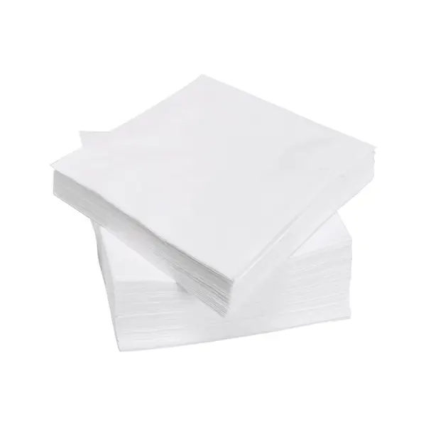 White 30cm 1-ply Napkins