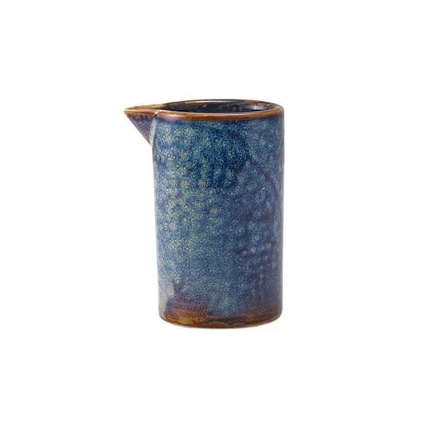 10cl Terra Porcelain Aqua Blue Straight Sided Jug