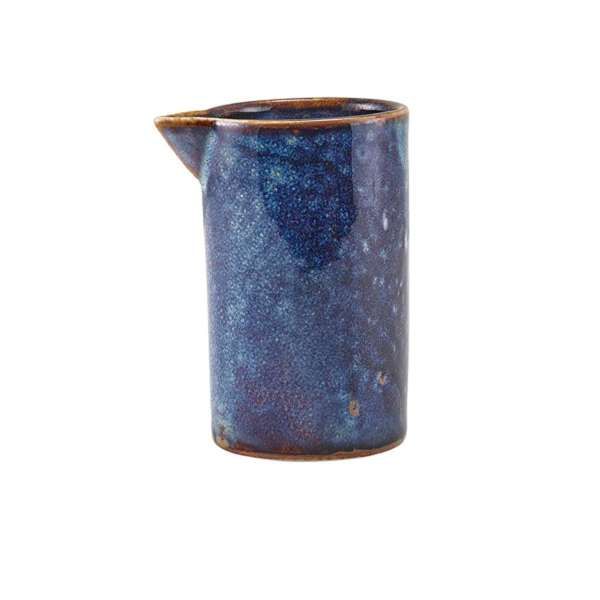 18cl Terra Porcelain Aqua Blue Straight Sided Jug