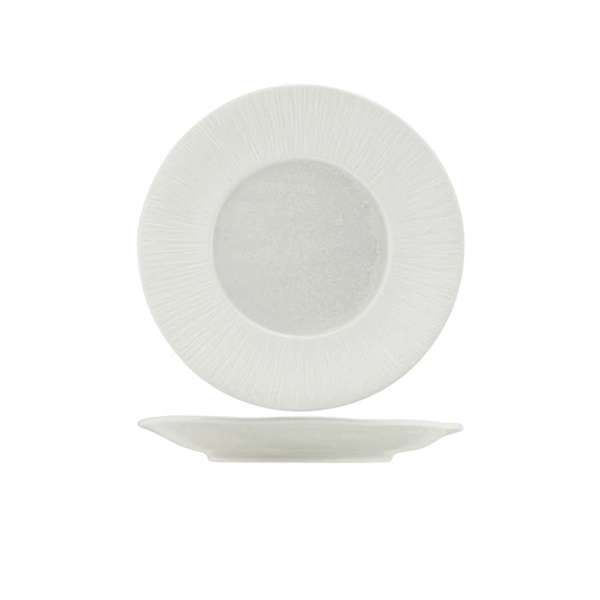 Incise Porcelain Lucine Winged Plate 23cm