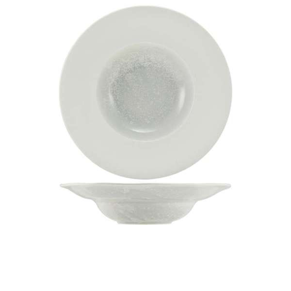 Incise Porcelain Lustre Pasta Dish 28cm