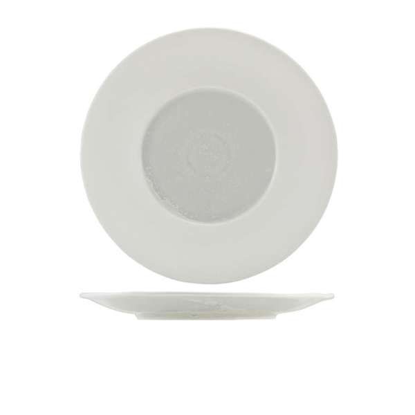 Incise Porcelain Lustre Winged Plate 28.5cm