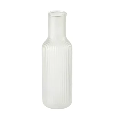 White Frosted Decanter