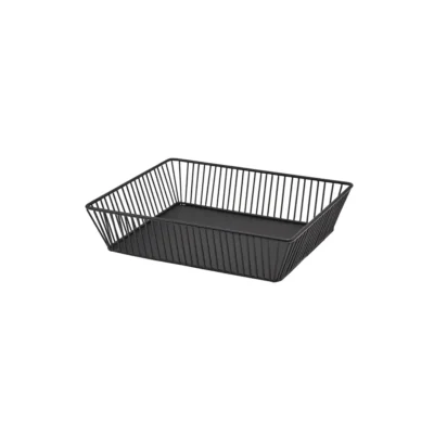 Black Wire Display Basket GN 1-2