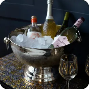 Champagne Bowls a must for busy bars to keep Champagne cool Champagne Bowls