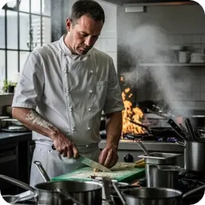 Chef Short Sleeve Jacket