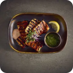 Rustic Copper Terra Rectangular Plates